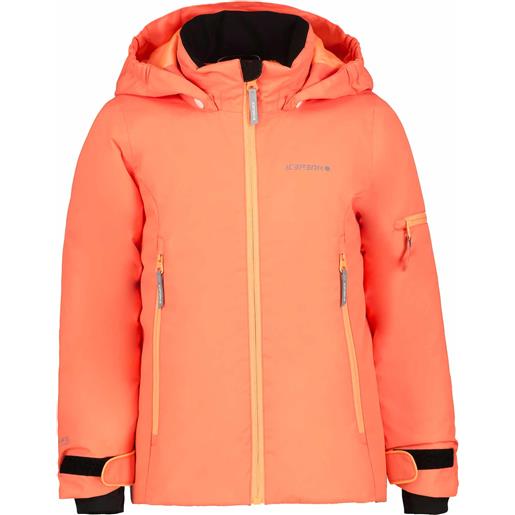 Icepeak - giacca da sci - jian kd corallo - taglia bambino 110 cm - arancione