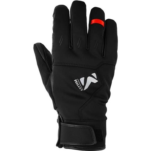 Millet - guanti da scialpinismo - touring glove ii m black - nero per uomo in silicone - taglia m, xs