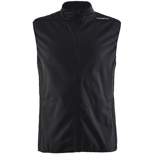 Craft - giacca softshell senza maniche - Craft warm vest m black noreko black per uomo - taglia l, xl - nero