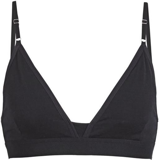 Icebreaker - reggiseno in lana merino - wmns siren bra black per donne - taglia xs, s, m - nero