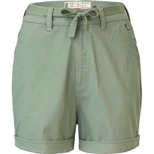 Picture Organic Clothing - shorts stretch in cotone biologico - anjel shorts green spray per donne in cotone - taglia xs, s, m, l - verde