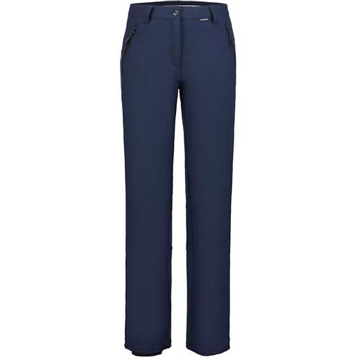 Icepeak - pantaloni softshell - frechen w blu scuro per donne in softshell - taglia 34 fi, 36 fi, 38 fi, 40 fi - blu navy
