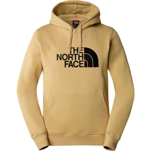 The North Face - felpa con cappuccio - m drew peak pullover hoodie khaki stone per uomo in cotone - taglia s, m, xl, xxl - kaki