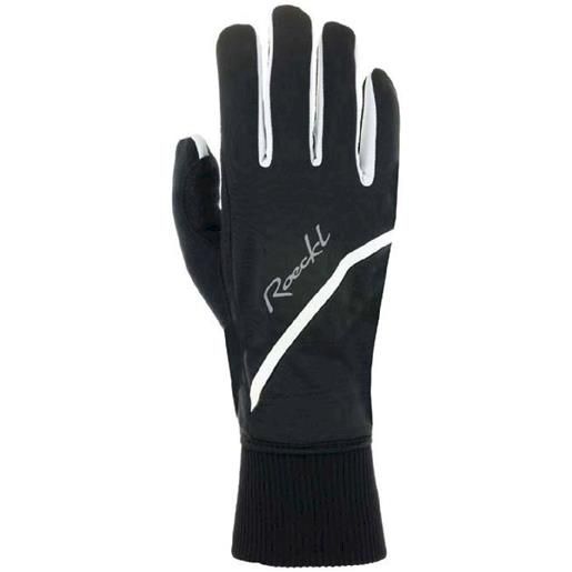 Roeckl - gants de ski nordique - Roeckl eriz black/white per donne - taglia 6.5,8 - nero