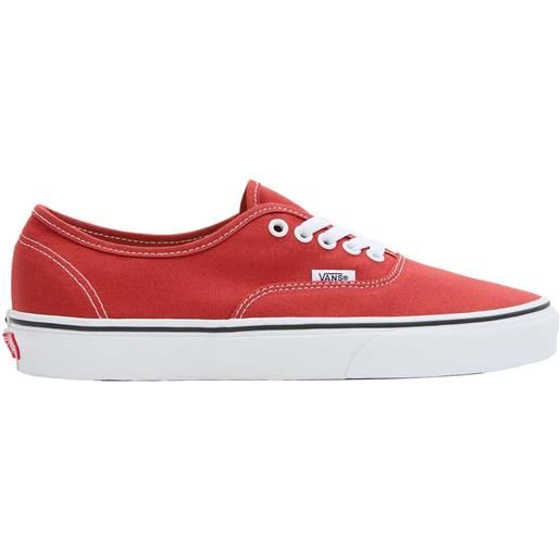 Vans - scarpe da skate - authentic color theory bossa nova per uomo - taglia 5,5 us, 6 us, 6,5 us, 7 us, 7,5 us - rosso