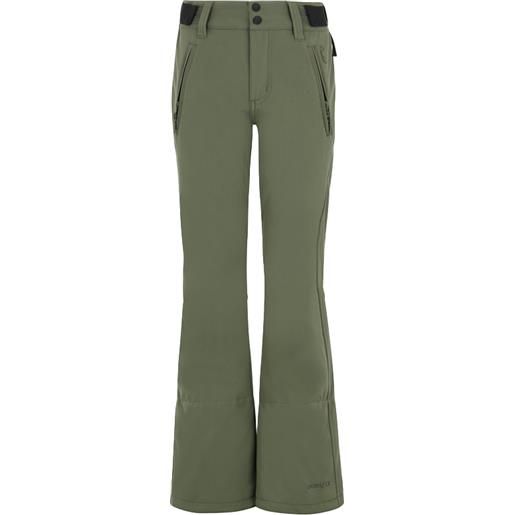 Protest - pantaloni da sci - lole jr softshell snowpants botanic green in softshell - taglia bambino 152 cm - kaki