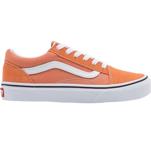Vans - scarpe da skate - jn old skool color theory sun baked - taglia bambino 4 us, 5,5 us, 6 us - arancione