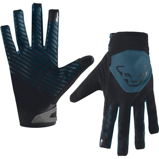 Dynafit - guanti da scialpinismo in softshell - radical 2 softshell gloves storm blue in softshell - taglia s - blu