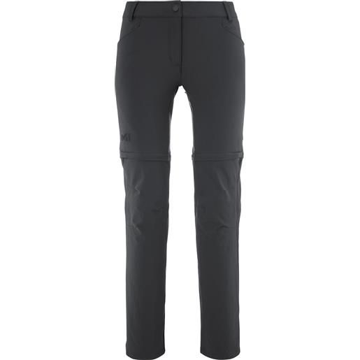 Millet - pantaloni convertibili - trekker str zipoff p iii w black per donne - taglia 34 fr, 36 fr, 38 fr, 40 fr, 42 fr, 44 fr - nero