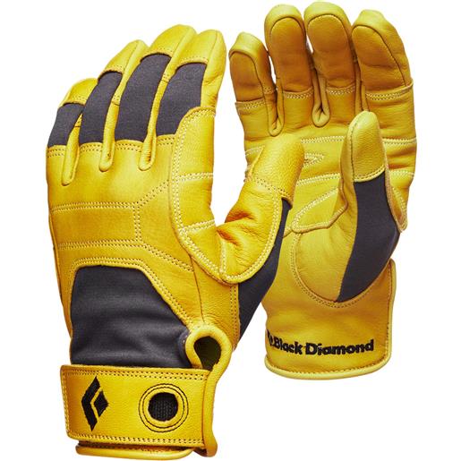 Black Diamond - guanti versatili - transition gloves natural in nylon - taglia s, m, l, xl, xs - giallo