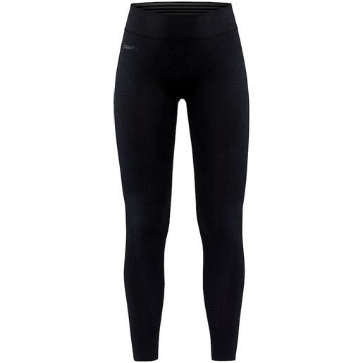 Craft - collant tecnici - core dry active comfort pant w black per donne - taglia xs - nero