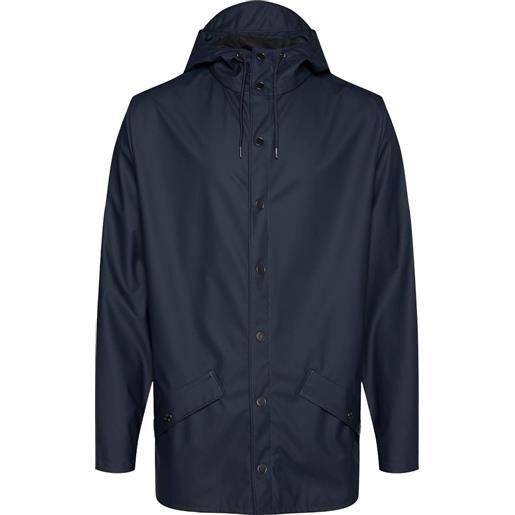 Rains - jacket navy per uomo - taglia s, m, l, xl - blu navy