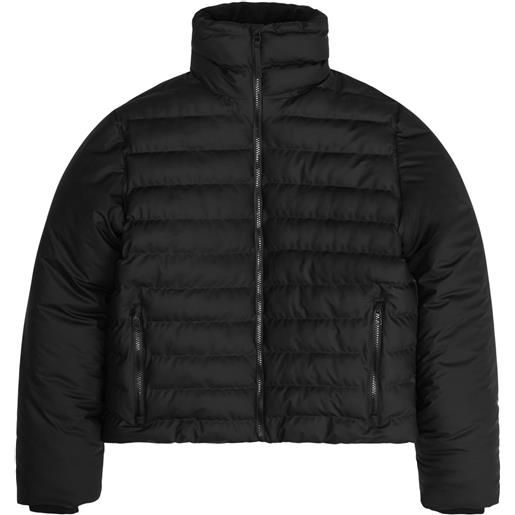 Rains - piumino impermeabile - trekker w jacket black per donne - taglia xs, s, m, l - nero