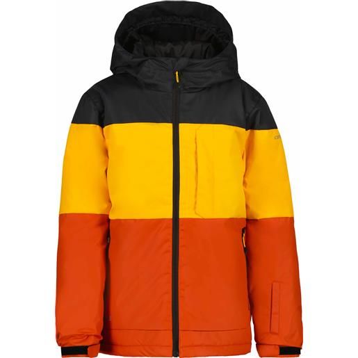 Icepeak - giacca da sci - latimer jr rosso mirtillo - taglia bambino 152 cm, 164 cm, 176 cm - arancione