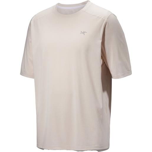 Arc'Teryx - t-shirt traspirante e versatile - cormac crew ss m arctic silk heather per uomo - taglia s, m, l, xl - grigio
