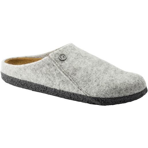 Birkenstock - pantofole calde - zermatt standard fe light gray per uomo - taglia 36,37,38,39,40,41 - grigio