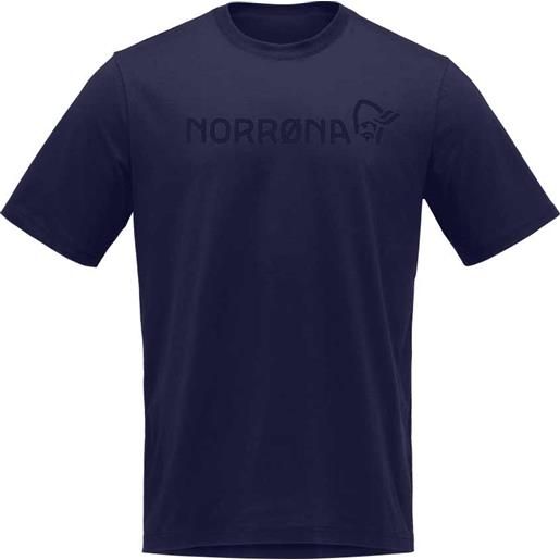 Norrona - t-shirt in cotone organico - /29 cotton norrøna viking t-shirt m's indigo night per uomo - taglia s, m, l, xl - blu