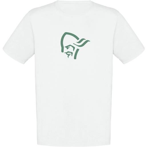 Norrona - t-shirt in cotone organico - /29 cotton viking t-shirt m's pure white per uomo - taglia m, l, xl - bianco