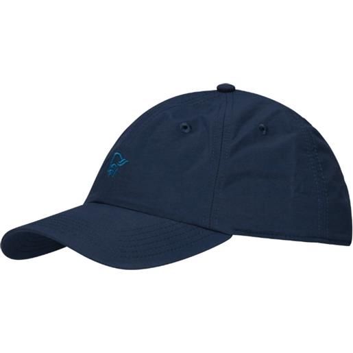 Norrona - cappello con visiera curva - norrøna sports tech cap unisex indigo night - taglia s\/m, l\/xl - blu navy