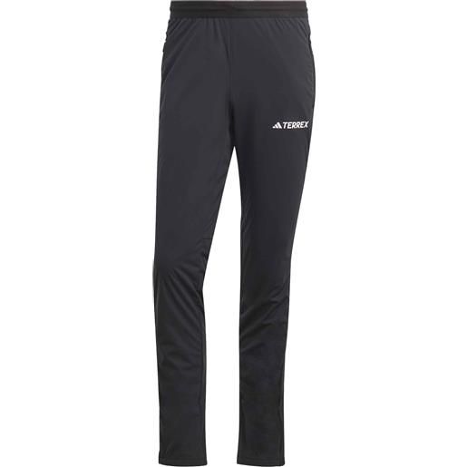 Adidas - pantaloni softshell - xpr xc pant black per uomo in softshell - taglia m, xl - nero