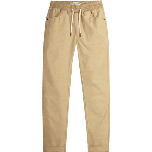 Picture Organic Clothing - pantaloni in cotone biologico - crusy pants dark stone per uomo in cotone - taglia s, m, l - beige