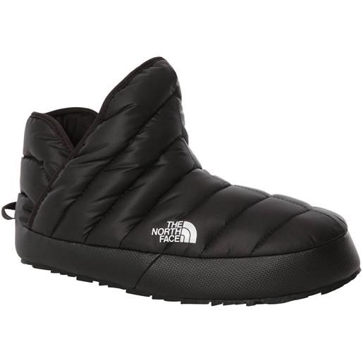 The North Face - pantofole alte leggere e calde - w thermoball traction bootie black/white per donne - taglia 5 us, 10 us, 11 us - nero
