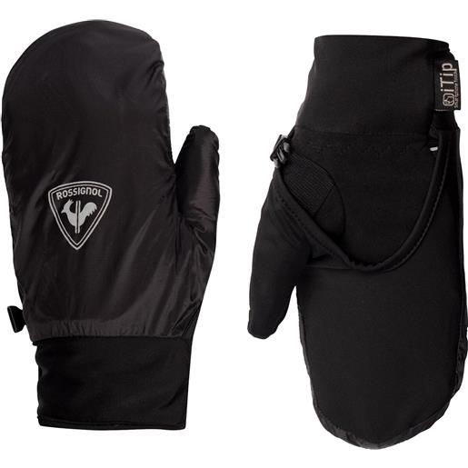 Rossignol - guanti da sci nordico - xc alpha warm - i tip black per uomo in pelle - taglia xs, s, m, l, xl - nero