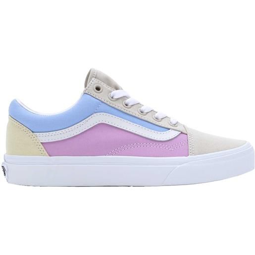 Vans - scarpe da skate - old skool pastel multi per donne - taglia 5,5 us, 6 us - rosa