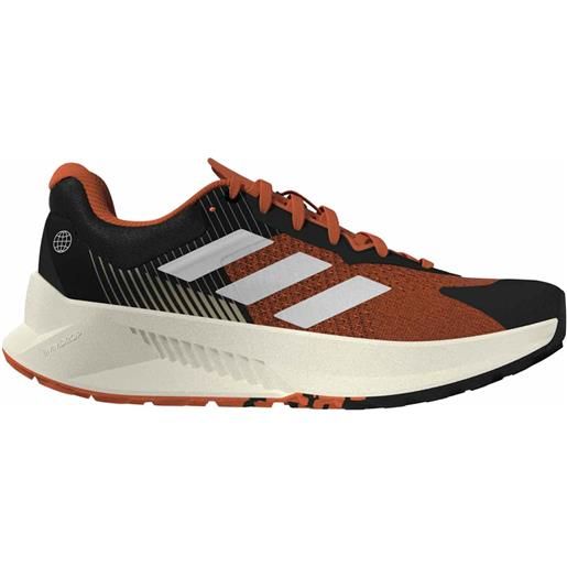 Adidas - scarpe da trail running - soulstride flow core black per uomo - taglia 7,5 uk, 8 uk, 8,5 uk, 9 uk, 9,5 uk, 10 uk, 10,5 uk - nero