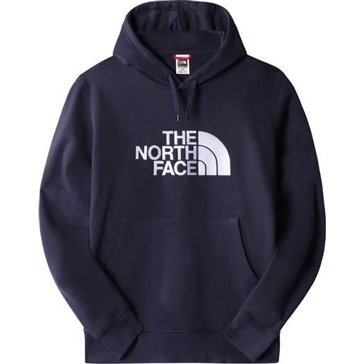 The North Face - felpa con cappuccio - m drew peak pullover hoodie summit navy per uomo in cotone - taglia s, m, l - blu navy