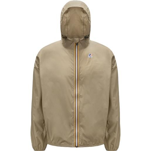 K-Way - giacca impermeabile e antivento - le vrai 3.0 claude beige taupe per uomo in nylon - taglia m, l, xl, xxl
