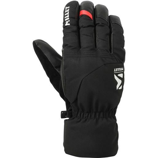 Millet - guanti da sci - telluride glove m black noir per uomo in pelle - taglia xs, s - nero