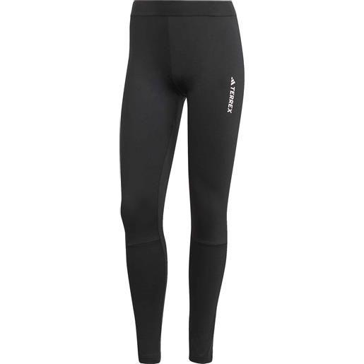 Adidas - leggings versatili - xpr xc tight w black per donne - taglia xs, l - nero