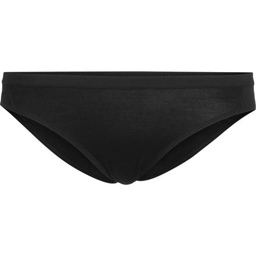 Icebreaker - culotte in lana merino 150g/m² - wmns siren bikini black/black per donne in pelle - taglia xs, s, m, l - nero