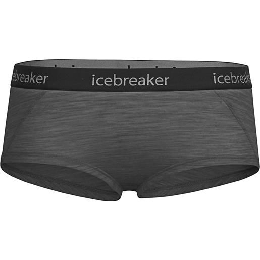 Icebreaker - culotte in lana merino 150g/m² - wmns sprite hot pants gritstone heather per donne - taglia xs, s, m, l - grigio