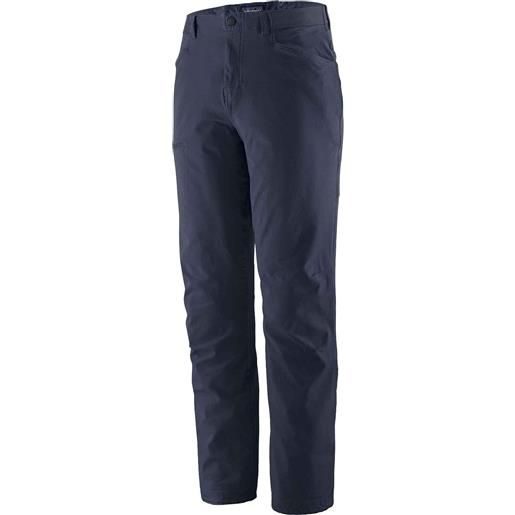 Patagonia - pantaloni da arrampicata - m's venga rock pants smolder blue per uomo in cotone - taglia 30 us, 32 us, 34 us - blu navy