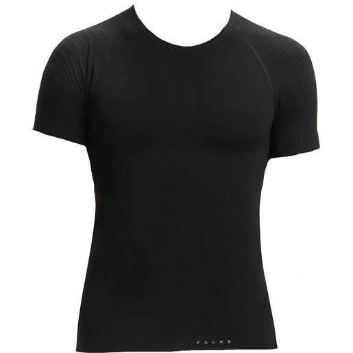 Falke - maglia termica tecnica - shortsleeved shirt tight m black per uomo - taglia m, l - nero