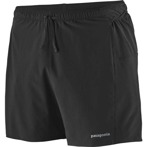 Patagonia - shorts da trail traspiranti - m's strider pro shorts black per uomo - taglia s, m, l, xl - nero