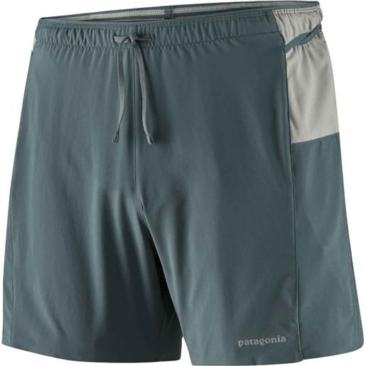 Patagonia - shorts da trail traspiranti - m's strider pro shorts nouveau green per uomo - taglia s, m, l, xl - verde