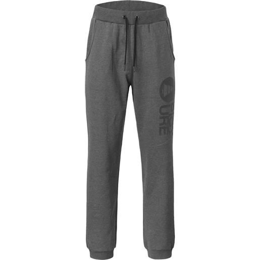 Picture Organic Clothing - pantaloni da jogging - chill pants dark grey melange per uomo in cotone - taglia xxl - grigio