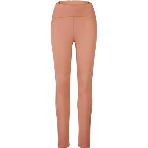 Picture Organic Clothing - leggings stretch - cidelle 7/8 lg cedar wood per donne - taglia s, m - arancione