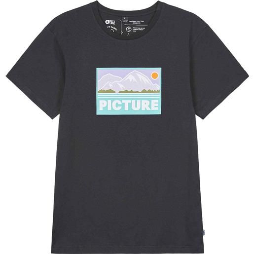 Picture Organic Clothing - t-shirt in cotone biologico - payne tee black per uomo in cotone - taglia s, m, l, xl, xxl - nero