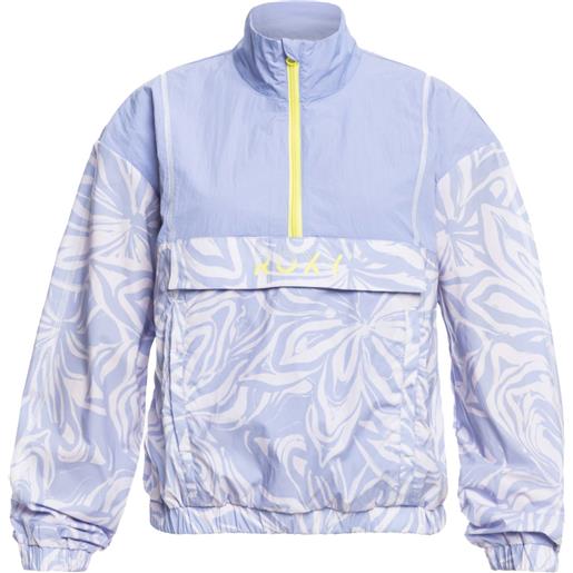 Roxy - giacca antivento - bold moves wind jacket easter egg per donne - taglia xs, s, m, l - viola