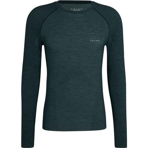 Falke - maglia termica tecnica - light longsleeve shirt regular m capitain per uomo - taglia m, l, xl - grigio