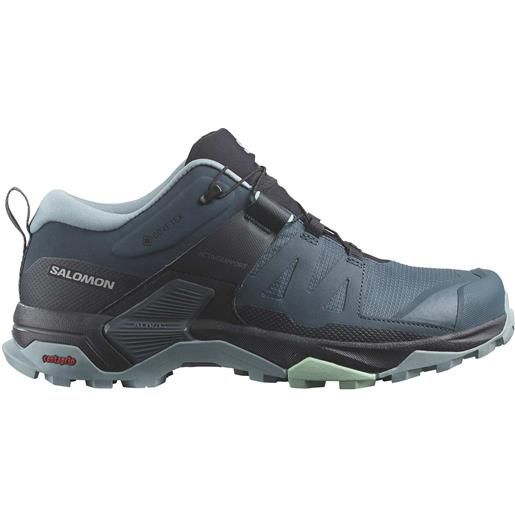 Salomon - scarpe da trekking di un giorno - x ultra 4 gtx w stargazer/carbon/stone blue per donne - taglia 3,5 uk, 4 uk, 4,5 uk, 5 uk, 5,5 uk, 6 uk, 6,5 uk, 7 uk, 7,5 uk - nero