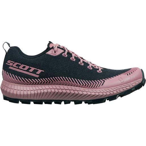 Scott - scarpe da trail - w's supertrac ultra rc black/crystal pink per donne - taglia 36.5,37.5,38,38.5,39,40.5 - nero