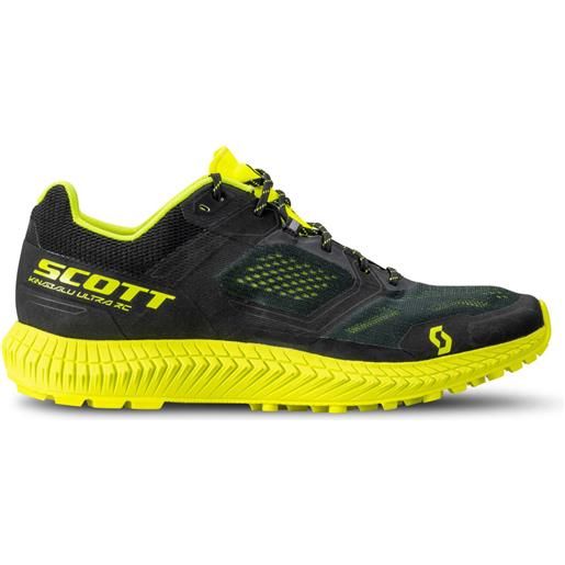 Scott - scarpe da trail - w's kinabalu ultra rc black / yellow per donne - taglia 37.5,38,38.5,39,40,40.5 - nero