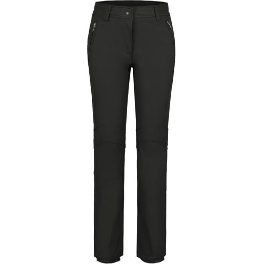 Icepeak - pantaloni da sci softshell - entiat w nero per donne - taglia 34 fi, 40 fi, 42 fi