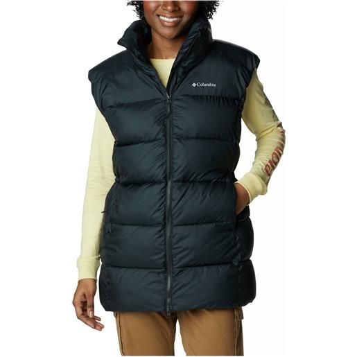 Columbia - puffect™ mid vest w black per donne - taglia xs - nero