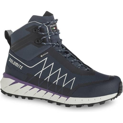 Dolomite - scarpe da trekking - w's croda nera hi gtx blue per donne - taglia 4 uk, 4,5 uk